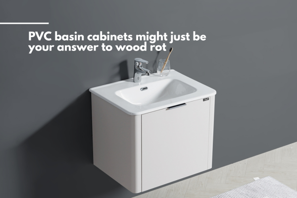 PVC Basin Cabinets might just be your answer to wood rot PVC Basin Cabinets might just be your answer to wood rot